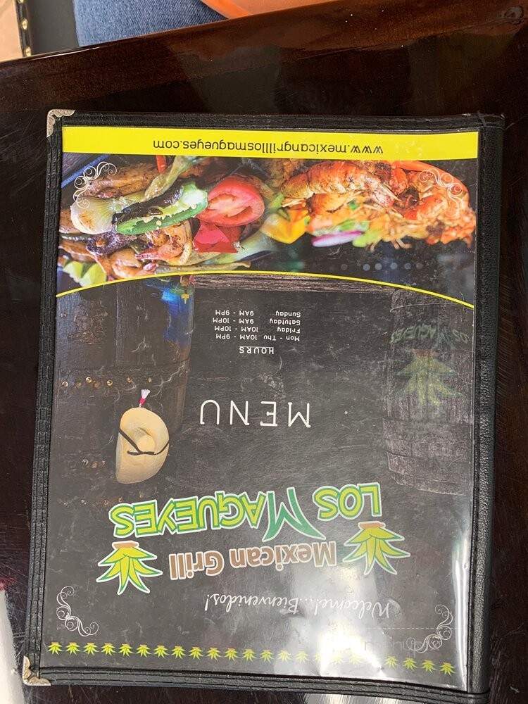 Mexican Grill Los Magueyes - Fox Lake, IL menu_pic