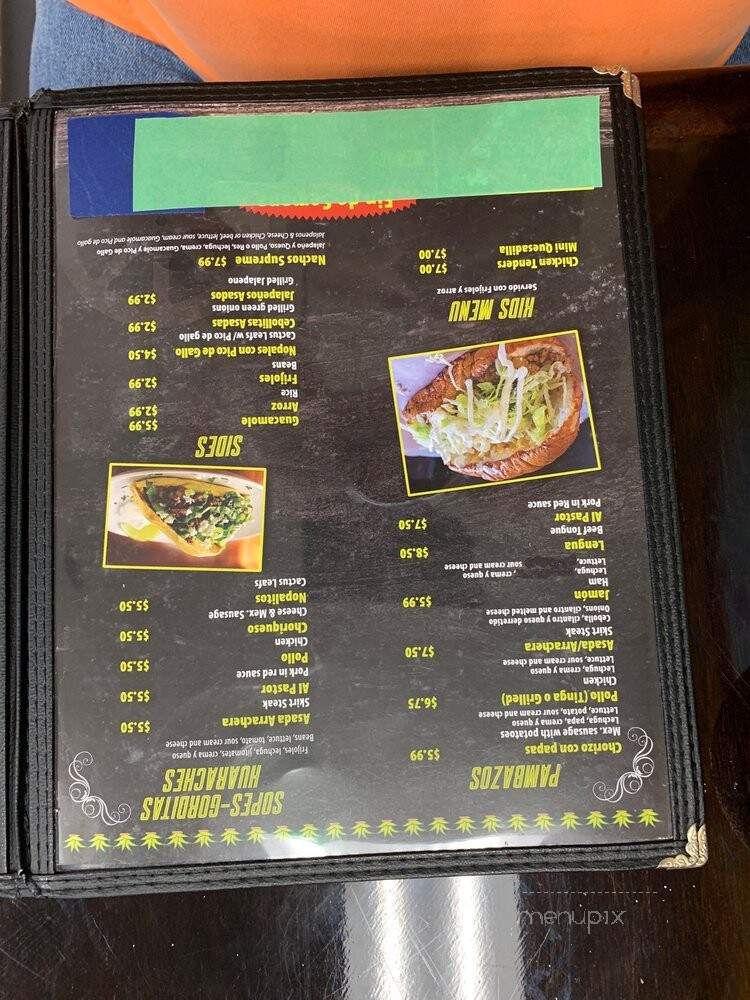 Mexican Grill Los Magueyes - Fox Lake, IL menu_pic