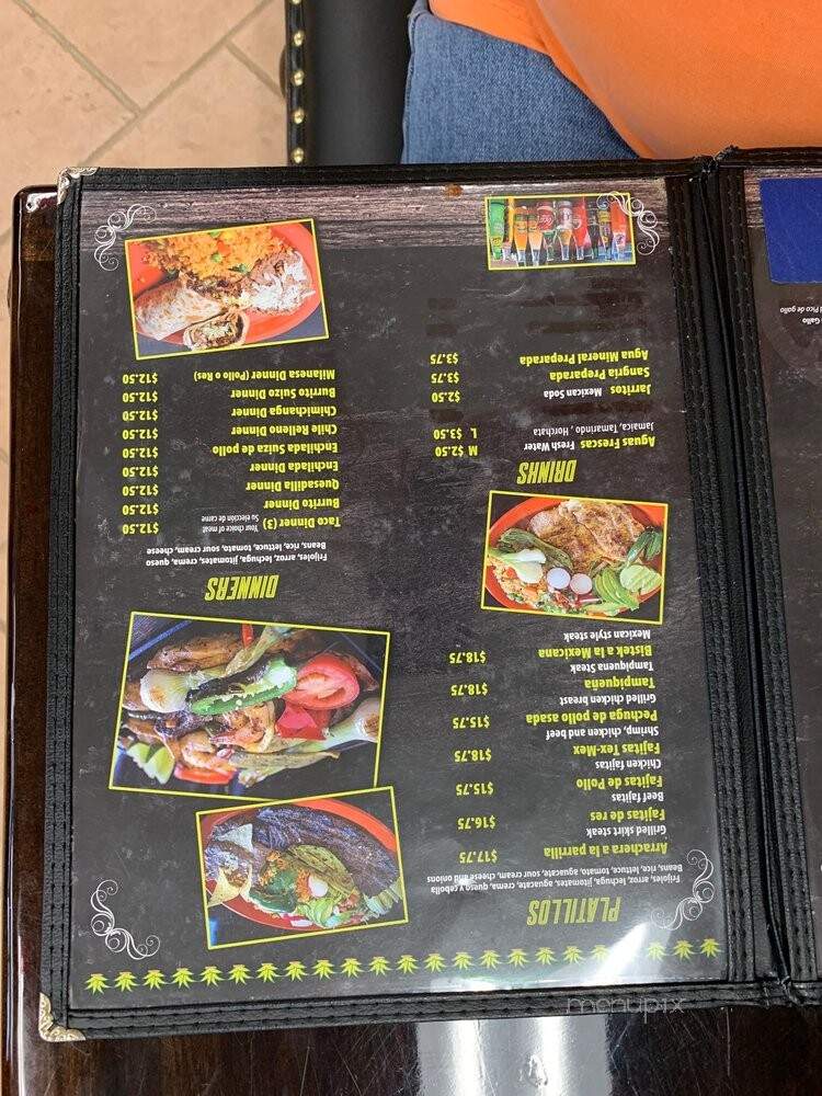 Mexican Grill Los Magueyes - Fox Lake, IL menu_pic