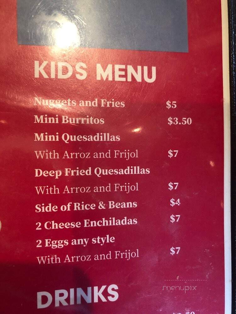 Mariscos La Rancherita - Buellton, CA menu_pic