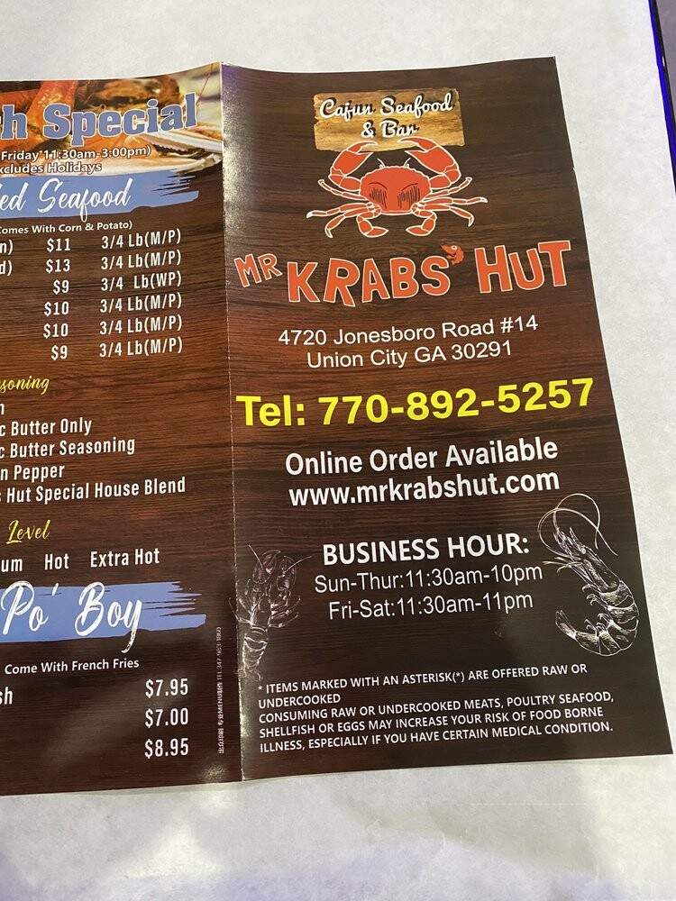 Mr Krabs Hut - Union City, GA