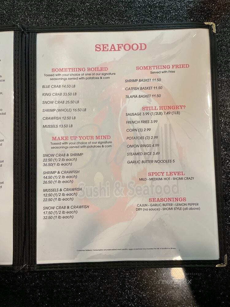 Shomi Sushi & Seafood - Largo, FL