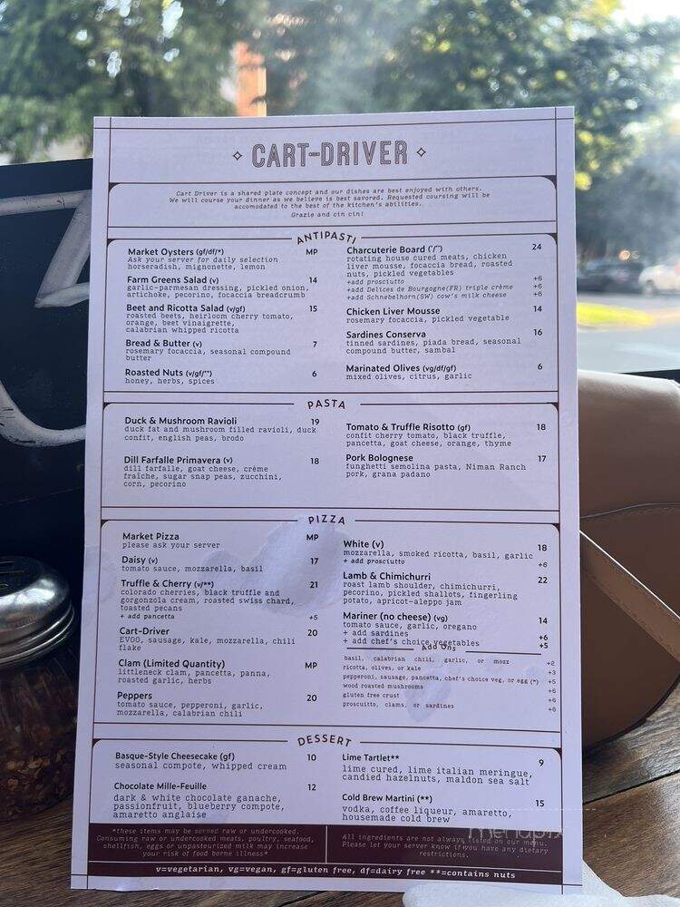 Cart-Driver Lohi - Denver, CO menu_pic