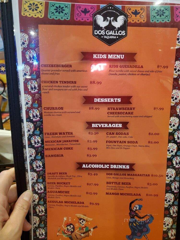 Dos Gallos Taqueria - Las Vegas, NV menu_pic
