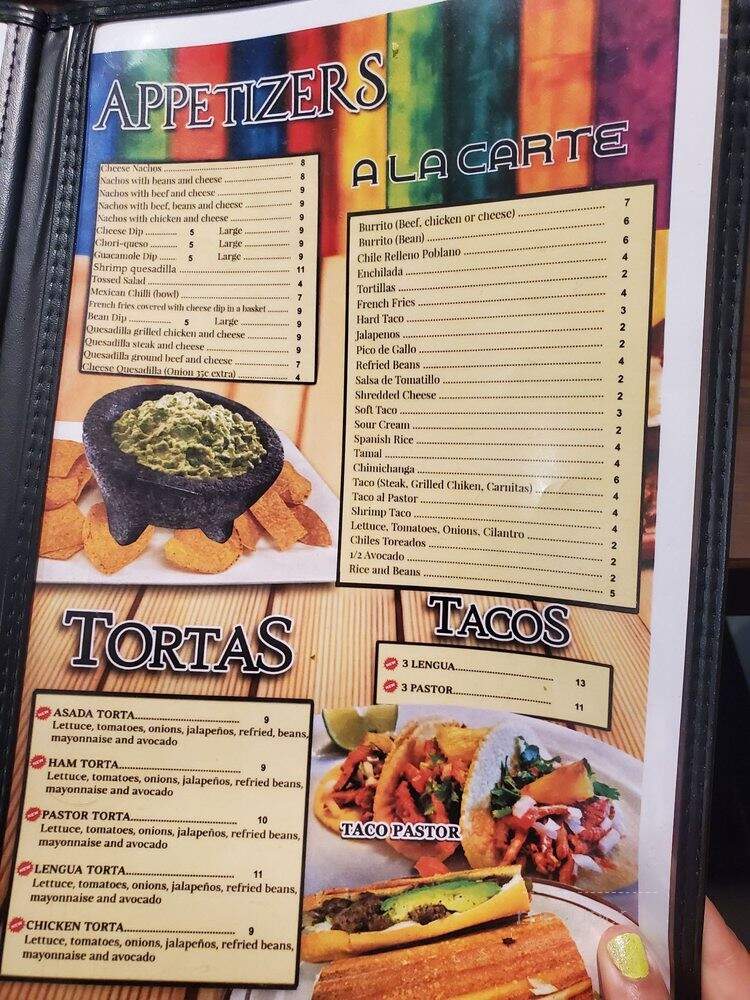 La Fiesta Mexican & American Grill - Fargo, ND menu_pic