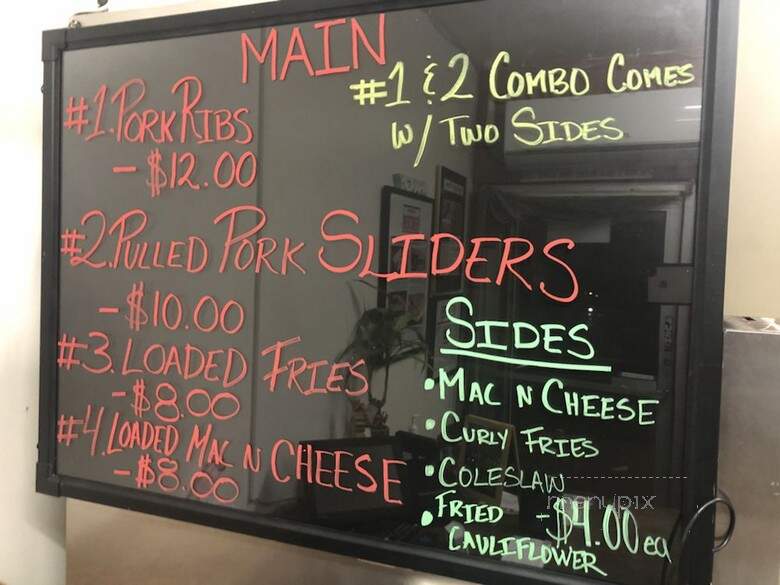 Porkys Pit Stop - Pasadena, CA menu_pic