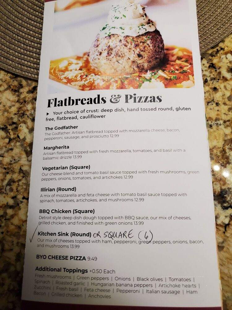 Rocky's Ristorante - Macomb, MI menu_pic