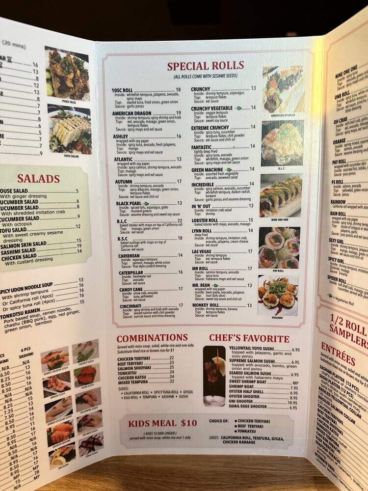 I Luv Sushi Too - Artesia, CA menu_pic