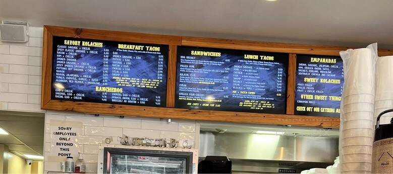 The Kolache Kitchen - New Orleans, LA menu_pic
