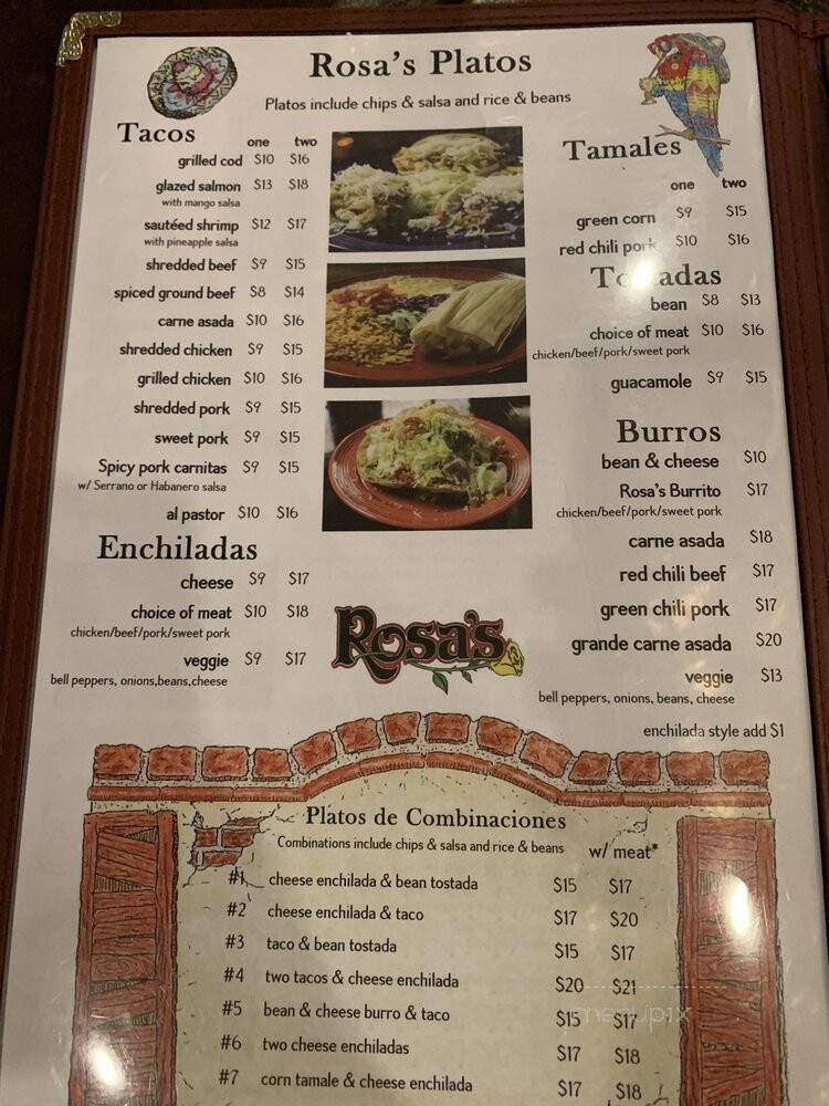 Rosa's Mexican Grill - Chandler, AZ