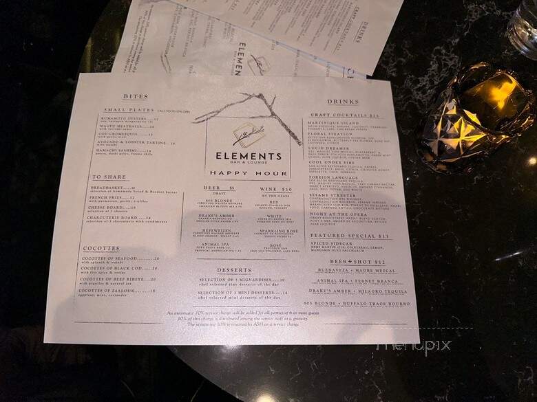 Elements Bar & Lounge - San Francisco, CA