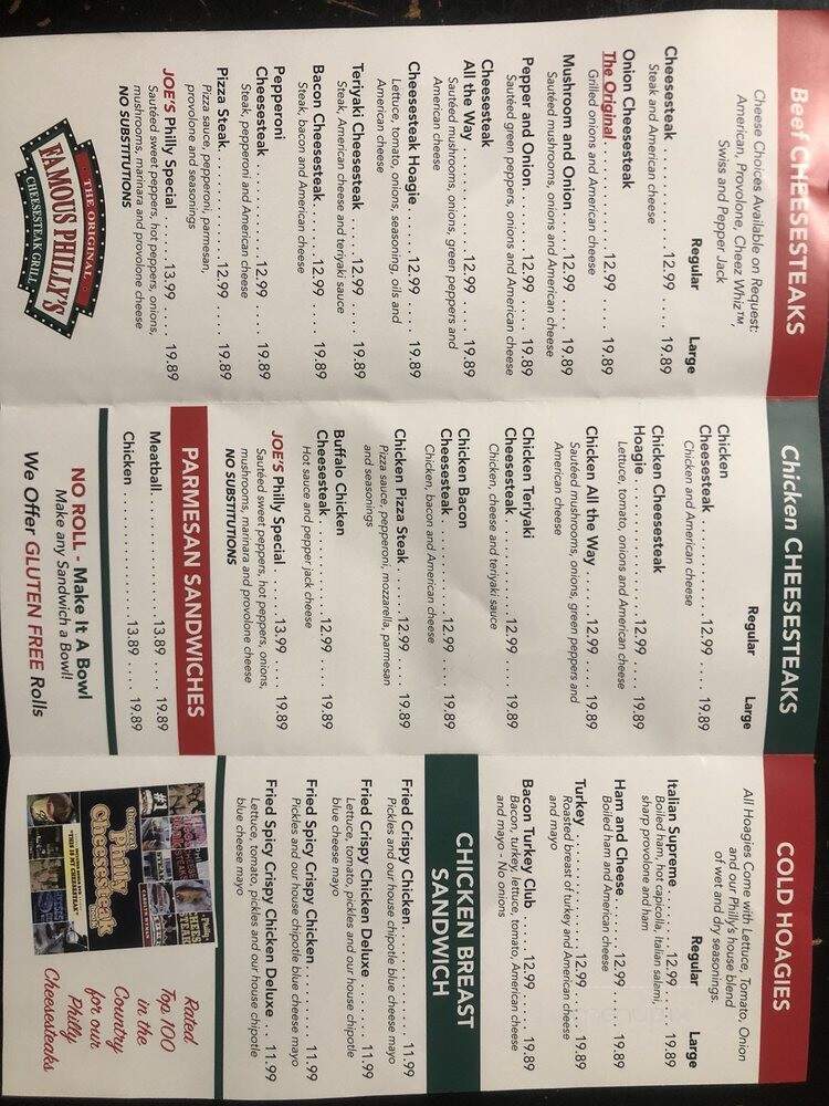 Famous Philly's Cheesesteak Grill - Daytona Beach, FL