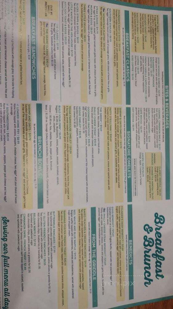 Eggs Up Grill - Ocala, FL menu_pic