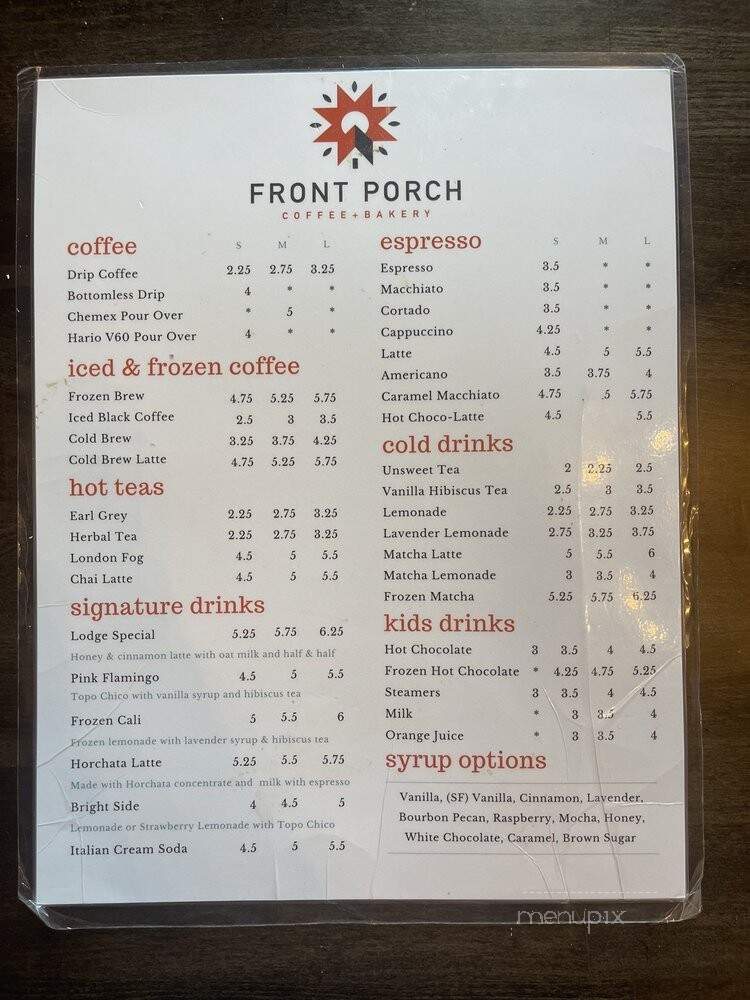 Front Porch Coffee Co. & Bakery - Abilene, TX