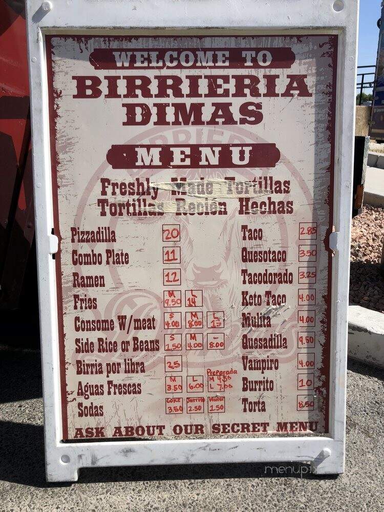 Birrieria Dimas - Las Vegas, NV menu_pic