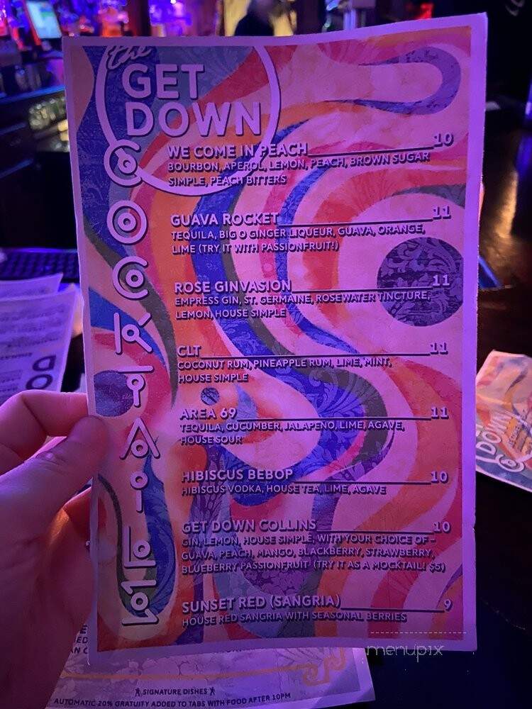 The Get Down - St. Louis, MO menu_pic