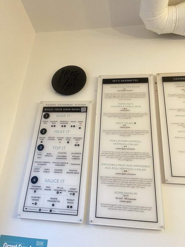 My Lai - Los Angeles, CA menu_pic
