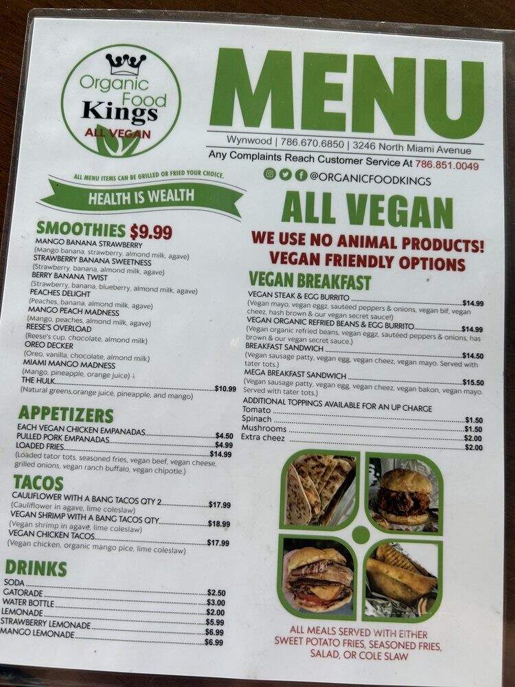 Organic Food Kings - Miami, FL