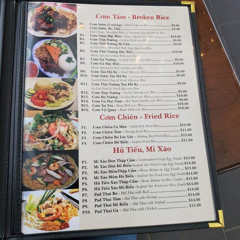 Pho Tau Bay - Philadelphia, PA menu_pic