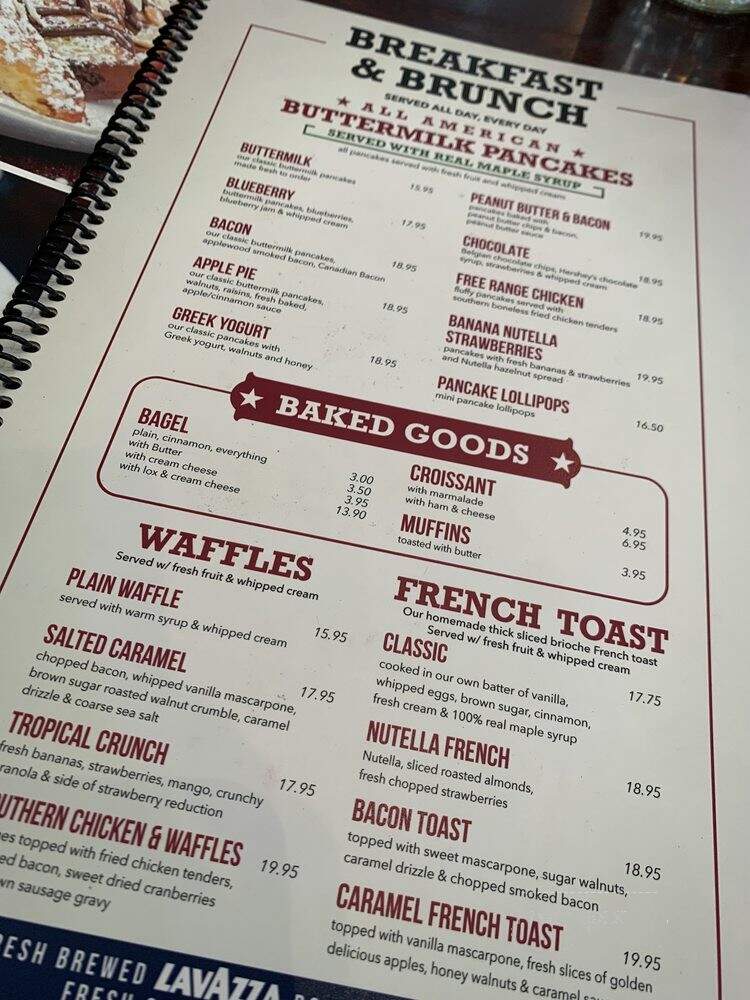 Carnegie Diner - New York, NY menu_pic