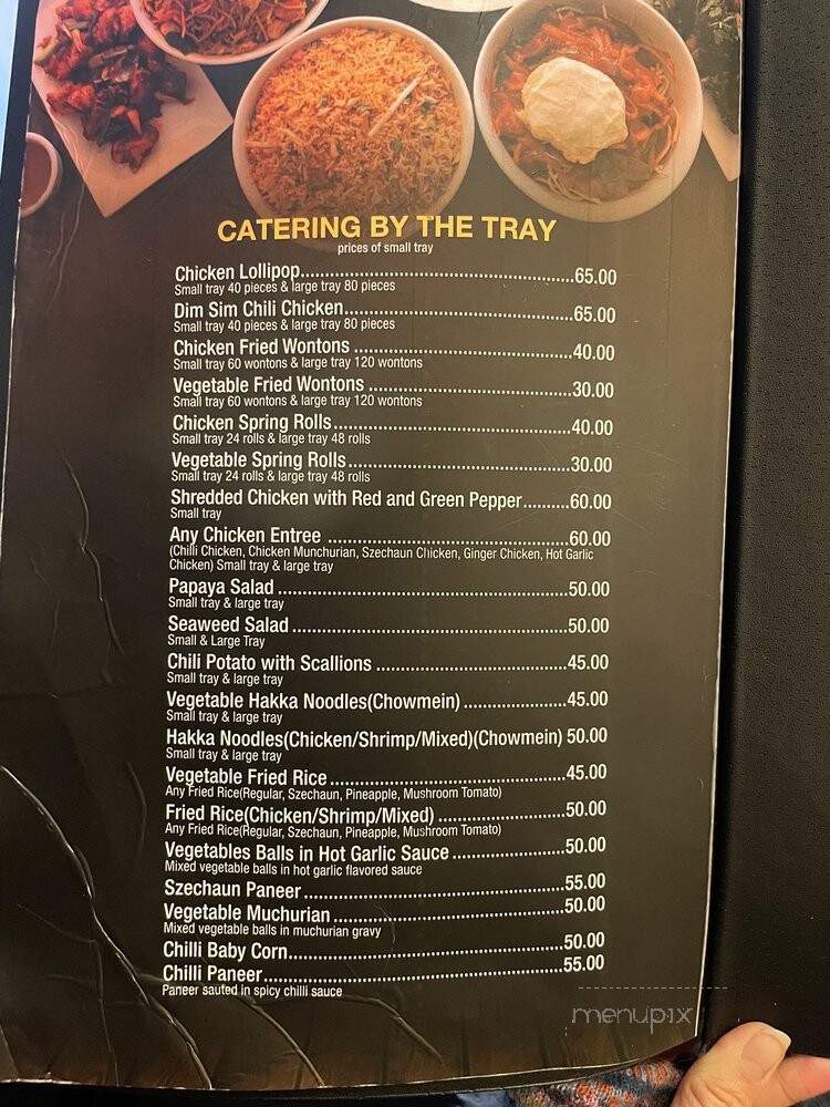 Szechaun Mirchi - Jersey City, NJ menu_pic