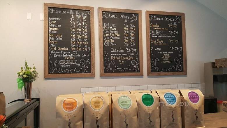 Diva Espresso - Seattle, WA menu_pic