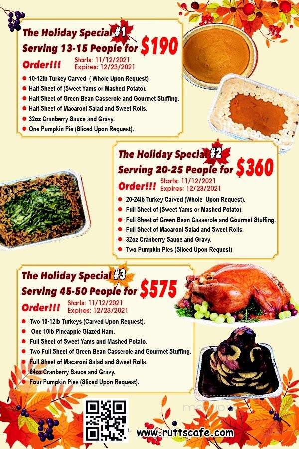 Rutt's Hawaiian Cafe - Gardena, CA menu_pic