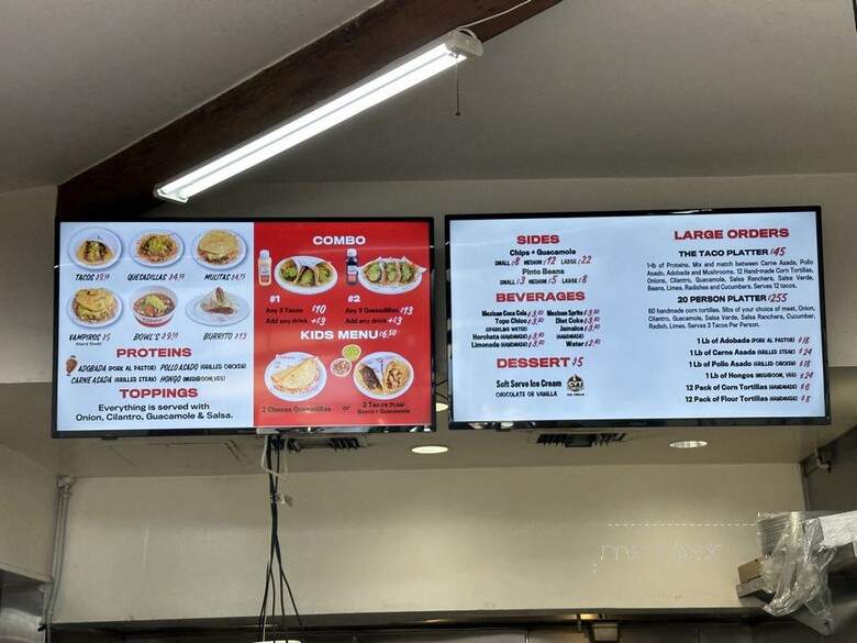 Tacos 1986 - Los Angeles, CA menu_pic