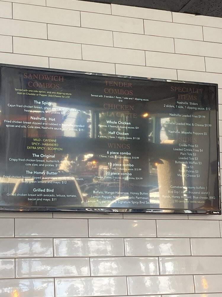 Bird Talk Chicken - Rancho Palos Verdes, CA menu_pic
