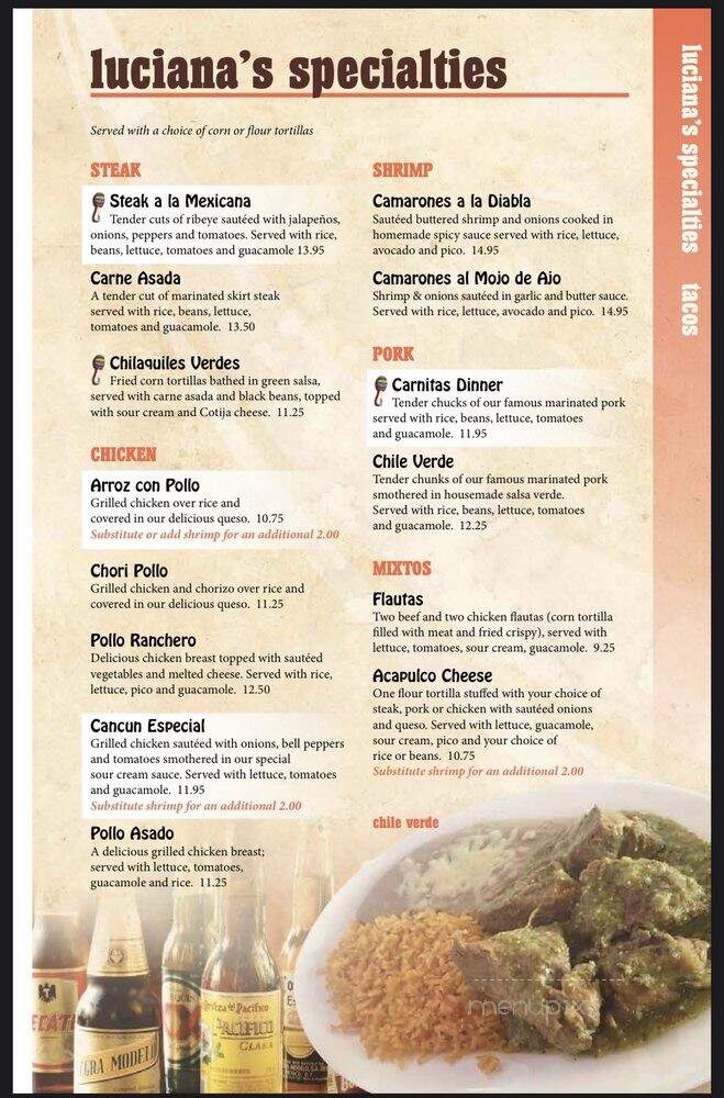 Luciana's Mexican Restaurant & Cantina - Indianapolis, IN