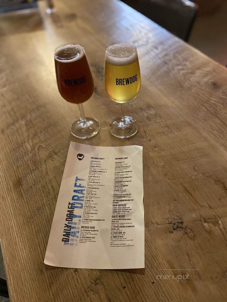 BrewDog - Pittsburgh, PA menu_pic
