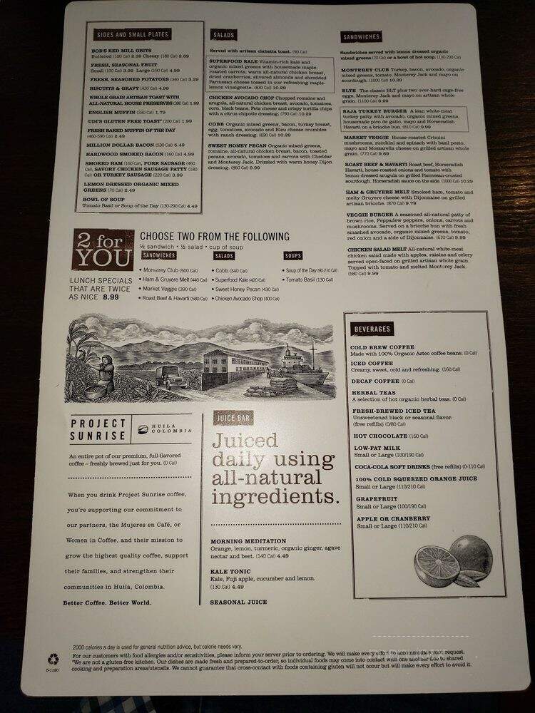 First Watch - Springfield, MO menu_pic
