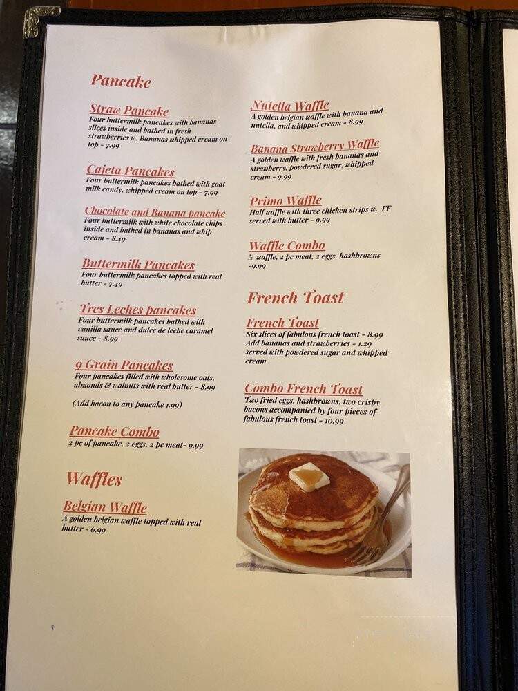 El Dorado Cafe - Dallas, TX menu_pic