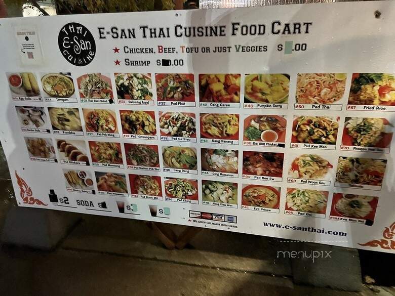 Esan Thai - Portland, OR menu_pic