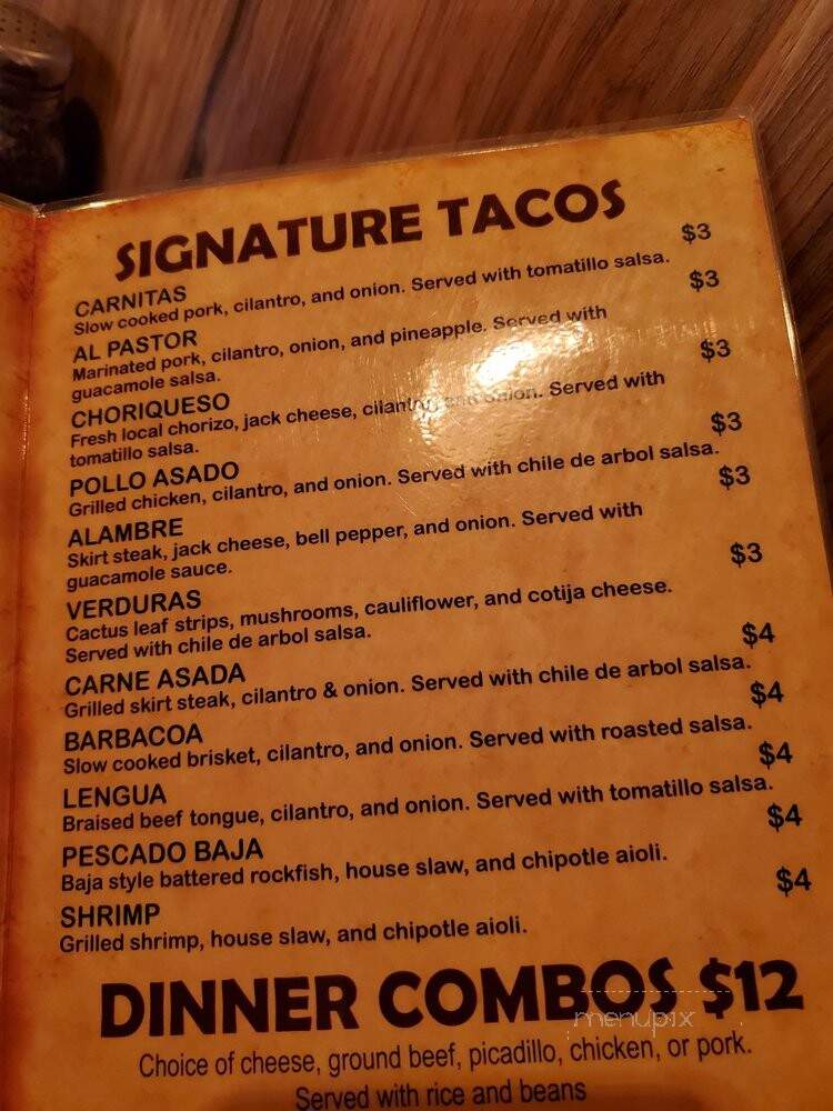 Maguey Cocina y Tequilas - Medford, OR menu_pic