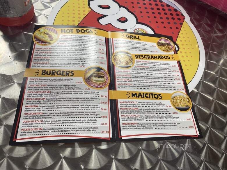 Los Quesudos USA - Royal Palm Beach, FL menu_pic