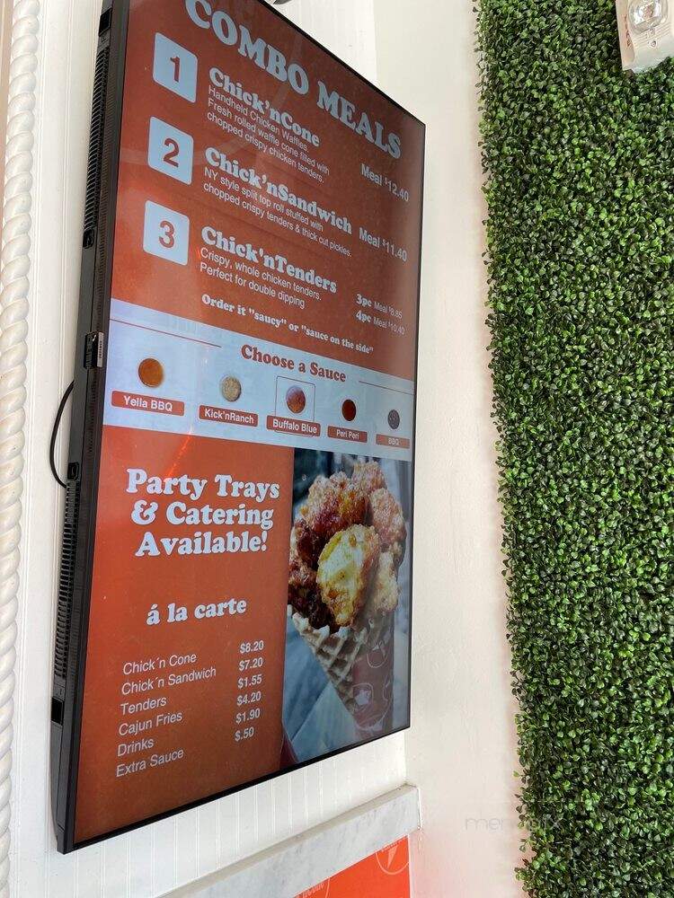 Chick'nCone - Miami, FL menu_pic