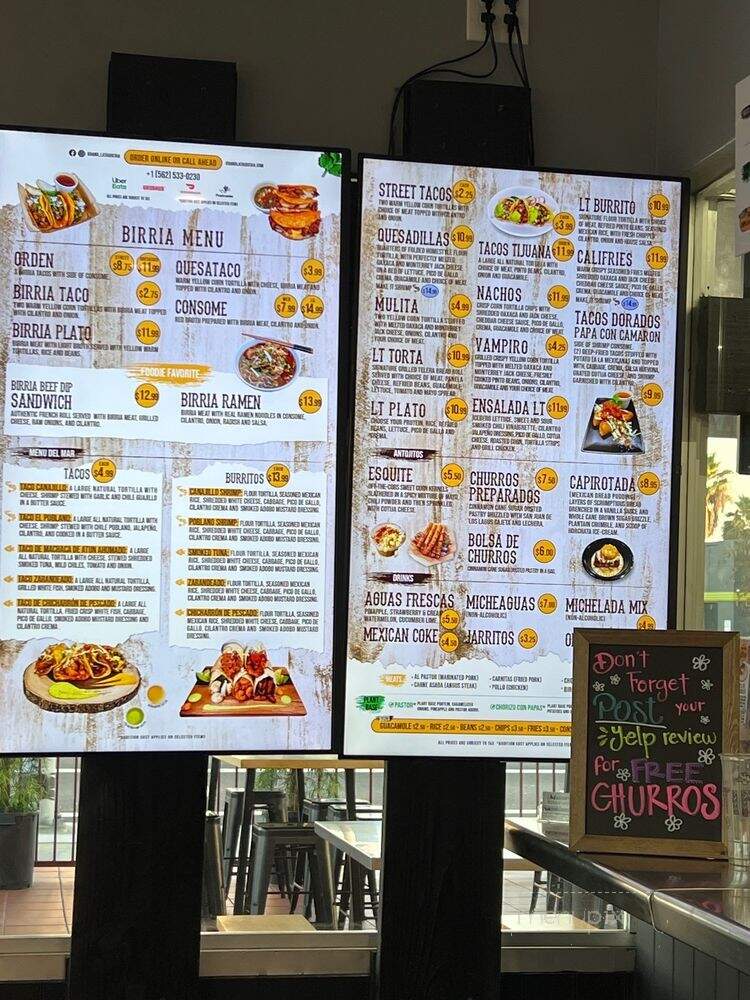 Brand La Taqueria - Long Beach, CA menu_pic