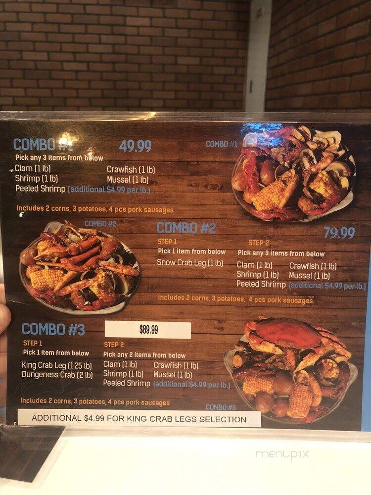 The Crab Shack Express - Long Beach, CA menu_pic