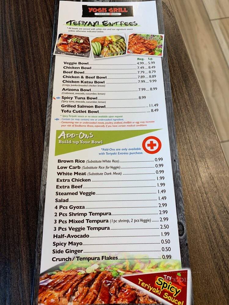 Yogis Grill - Goodyear, AZ