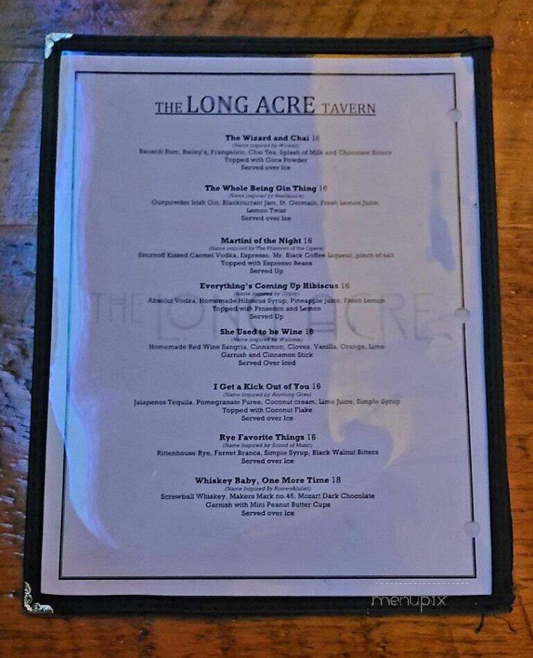 Long Acre Tavern - New York, NY