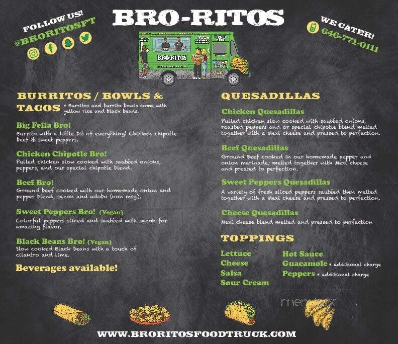 Bro-Ritos Food Truck - South Orange, NJ