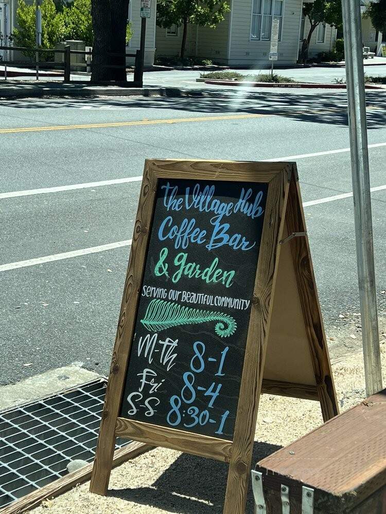 The Village Hub - Woodside, CA menu_pic