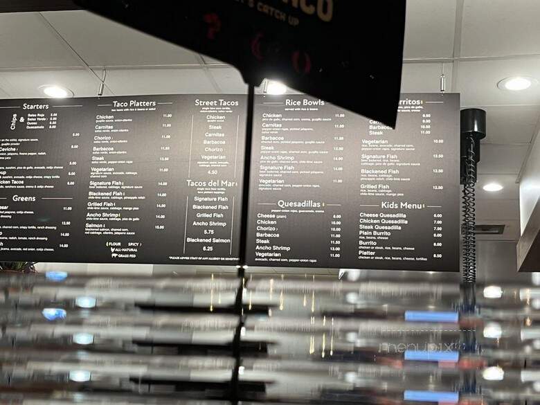 Fish Taco - Tysons, VA menu_pic