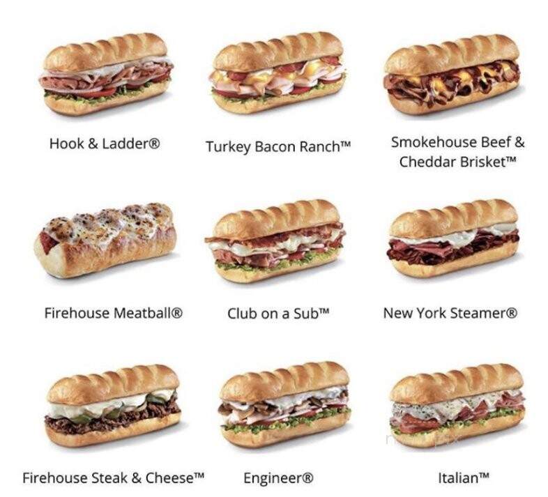 Firehouse Subs - Huntington Beach, CA menu_pic