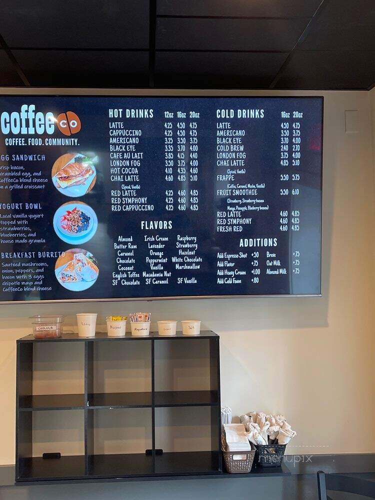 Coffee Co - New Holland, PA menu_pic