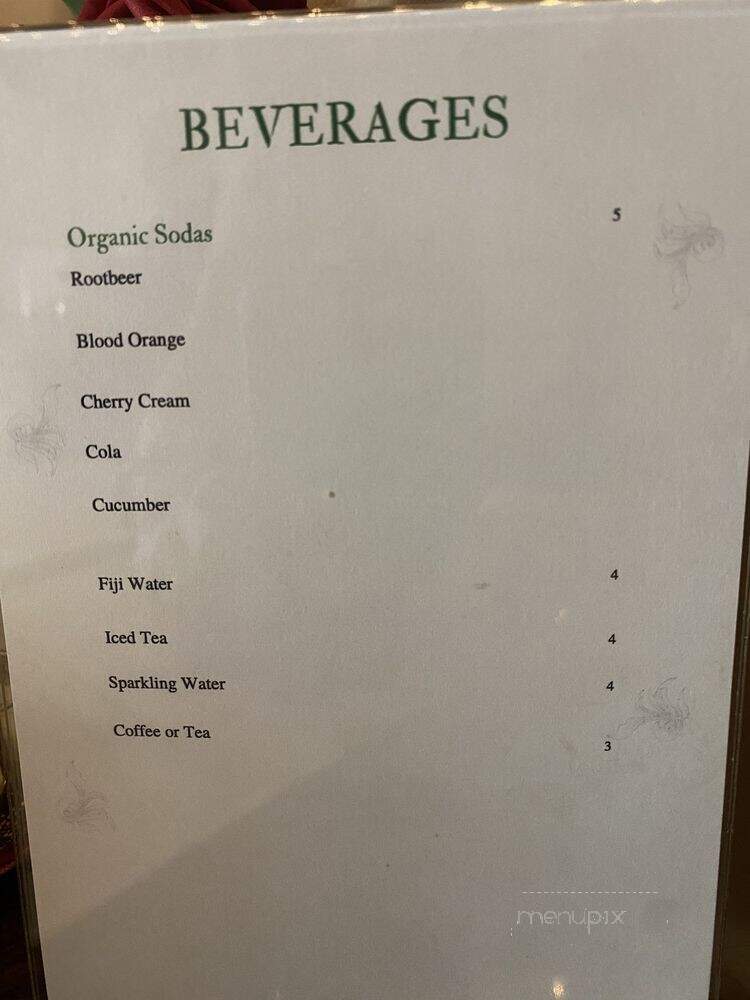 Tarantino's Vegan - Las Vegas, NV menu_pic