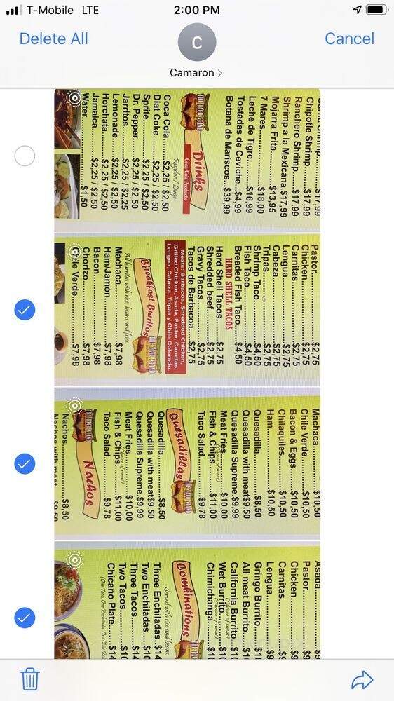 The Taco Stand - Atascadero, CA menu_pic