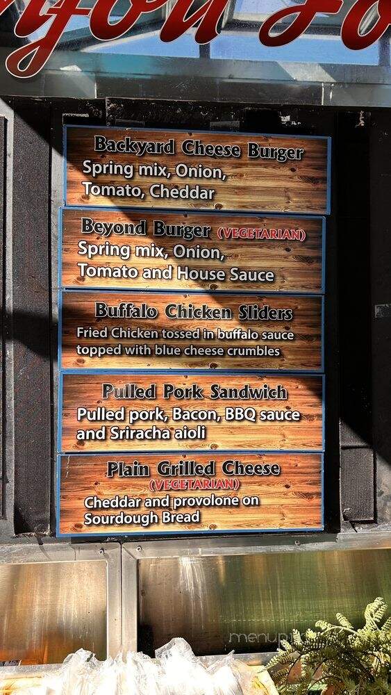 American Flavors - San Diego, CA menu_pic