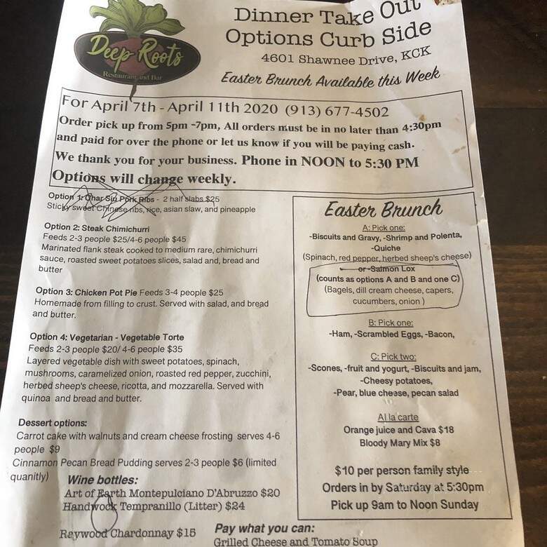 Deep Roots - Kansas City, KS menu_pic